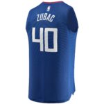 Ivica Zubac LA Clippers Fanatics Fast Break Replica Jersey - Icon Edition - Royal