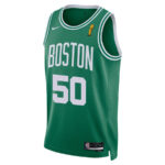 Svi Mykhailiuk 50 Boston Celtics 2024 FINALS CHAMPIONS Jersey - Icon Edition - Kelly Green
