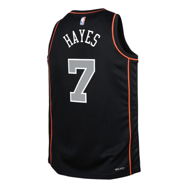 Killian Hayes 7 Detroit Pistons 2023/24 City Edition Swingman YOUTH Jersey - Black