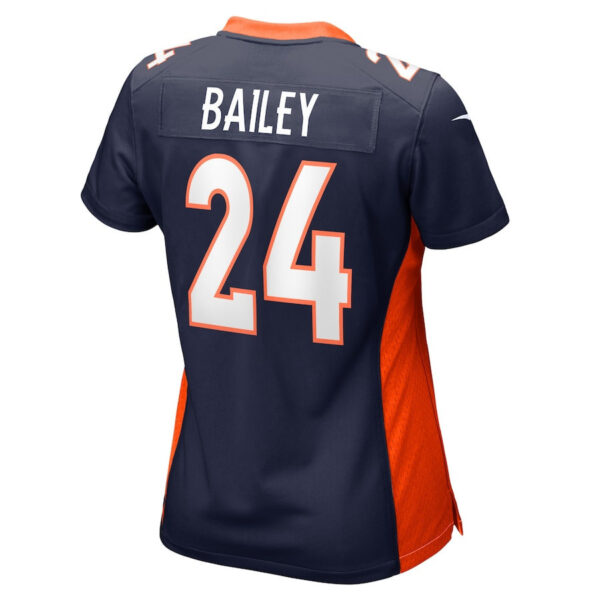 Champ Bailey 24 Denver Broncos Women Retired Jersey - Navy