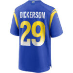 Eric Dickerson 29 Los Angeles Rams Men Game Retired Jersey - Royal