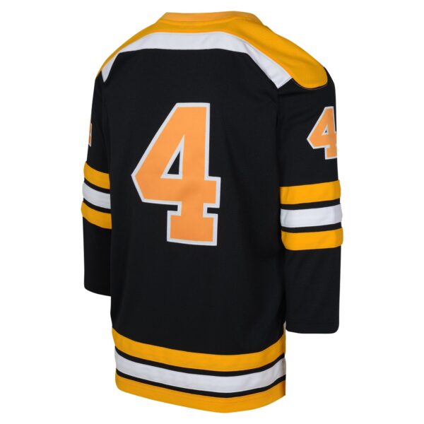 Bobby Orr Boston Bruins Mitchell & Ness Youth 1971 Blue Line Player Jersey - Black