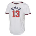 Ronald Acuu00c3u00b1a Jr. Atlanta Braves  Youth Home Limited Player Jersey - White