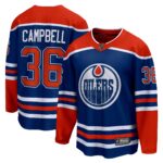 Jack Campbell Edmonton Oilers Fanatics Home Breakaway Player Jersey - Royal