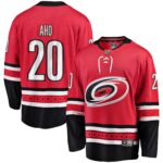Sebastian Aho Carolina Hurricanes Fanatics Alternate Breakaway Player Jersey - Red