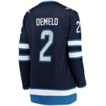 Dylan DeMelo Winnipeg Jets Fanatics Women's Home Breakaway Player Jersey - Navy