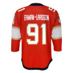 Oliver Ekman-Larsson 91 Florida Panthers 2024 STANLEY CUP Final Youth Home Breakaway Jersey - Red
