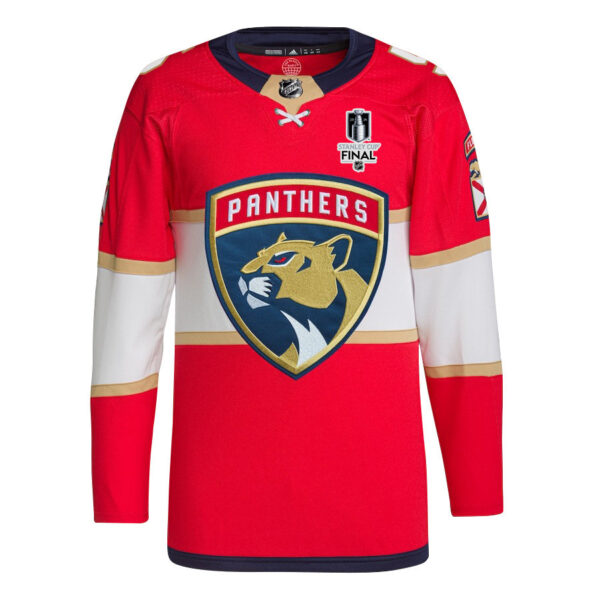 Aaron Ekblad 5 Florida Panthers 2024 STANLEY CUP Final Home Breakaway Jersey - Men, Red