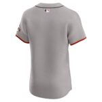 San Francisco Giants  Road Vapor Premier Elite Patch Jersey - Gray