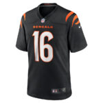 Trenton Irwin 16 Cincinnati Bengals Men Game Jersey - Black