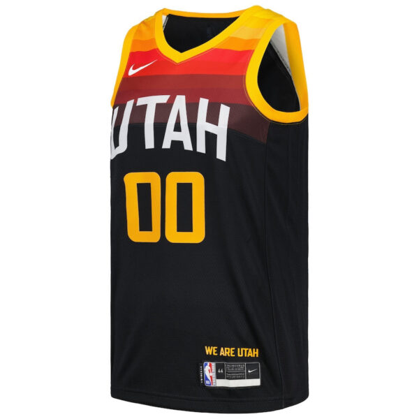 Jordan Clarkson 00 Utah Jazz Swingman Men Jersey - City Edition - Black