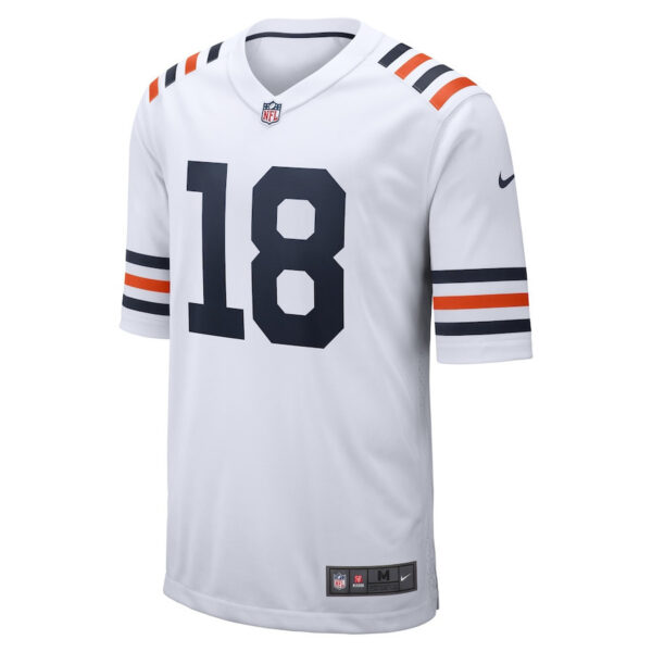 Caleb Williams 18 Chicago Bears 2024 NFL Draft 2nd Alternate Game Jersey - White