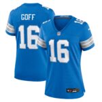 Jared Goff Detroit Lions  Women's Game Jersey - Blue