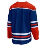 Edmonton Oilers Fanatics Home Breakaway Blank Jersey - Royal