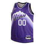 Utah Jazz 2023/24 City Edition Swingman Custom YOUTH Jersey - Purple