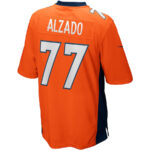Lyle Alzado 77 Denver Broncos Men Game Retired Jersey - Orange