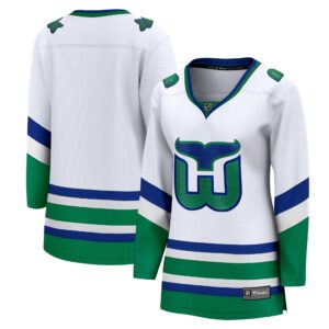 Carolina Hurricanes Fanatics Women's Whalers Premier Breakaway Jersey - White