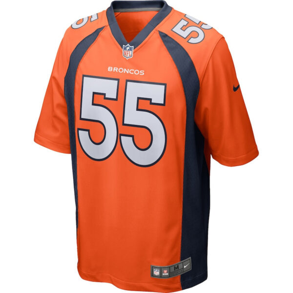 Bradley Chubb 55 Denver Broncos Men Game Jersey - Orange