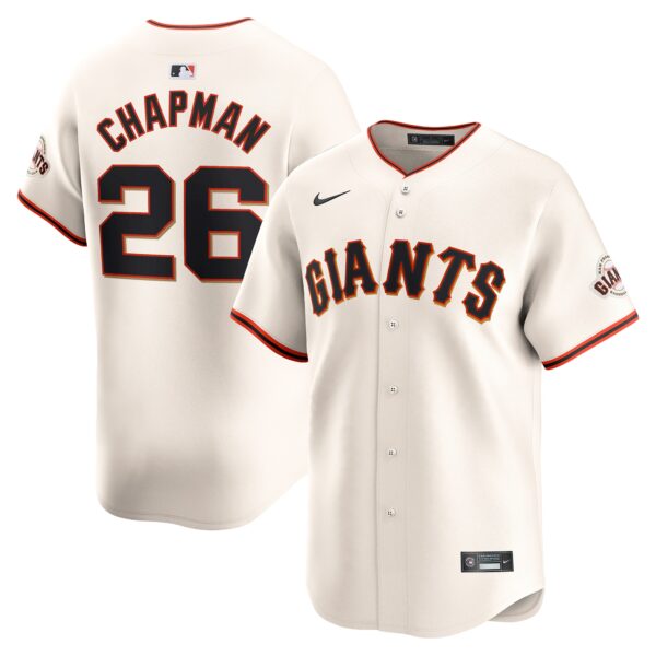 Matt Chapman San Francisco Giants  Home Limited Player Jersey - Cream