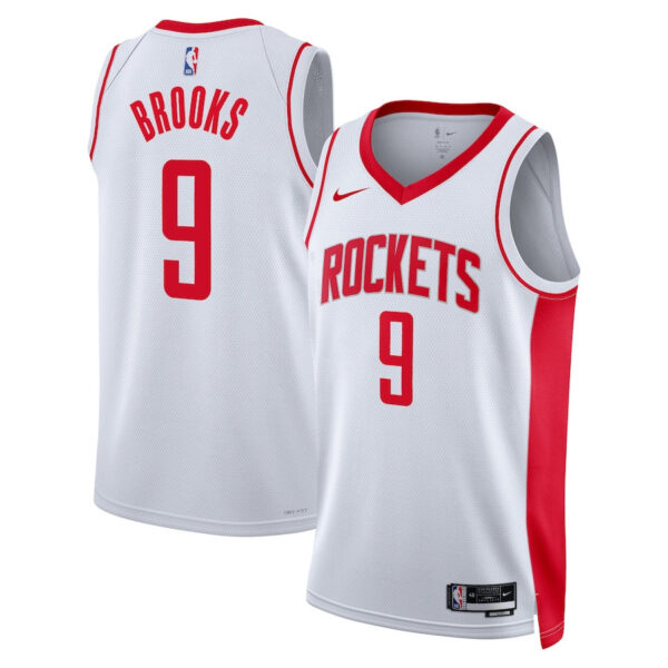 Dillon Brooks 9 Houston Rockets 2023/24 Association Edition Swingman Jersey - White