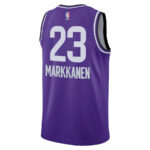 Lauri Markkanen 23 Utah Jazz 2023/24 City Edition Swingman Jersey - Purple