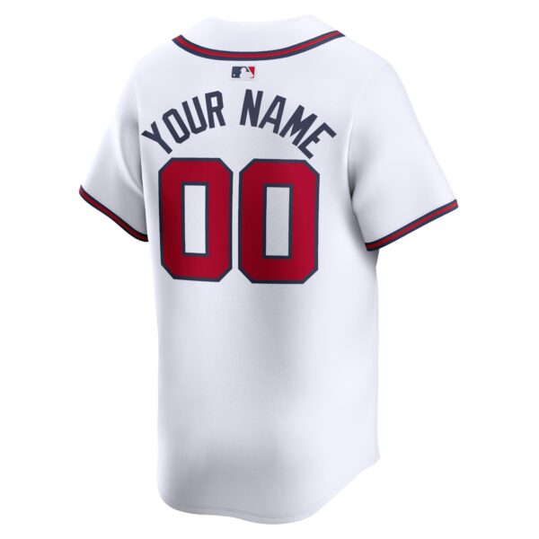 Atlanta Braves  Home Limited Custom Jersey - White