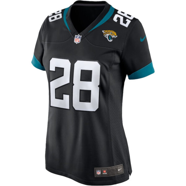 Fred Taylor 28 Jacksonville Jaguars Women Game Retired Jersey - Black