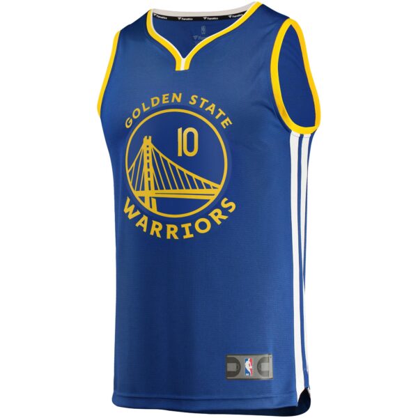 Jacob Evans Golden State Warriors Fanatics Youth Fast Break Player Jersey - Icon Edition - Royal
