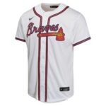 Matt Olson Atlanta Braves  Youth Home Game Player Jersey - White