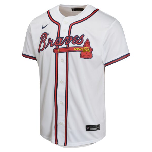 Matt Olson Atlanta Braves  Youth Home Game Player Jersey - White