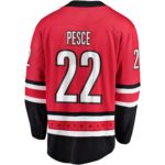 Brett Pesce Carolina Hurricanes Fanatics Alternate Breakaway Player Jersey - Red