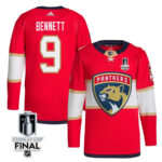 Sam Bennett 9 Florida Panthers 2024 STANLEY CUP Final Home Breakaway Jersey - Men, Red