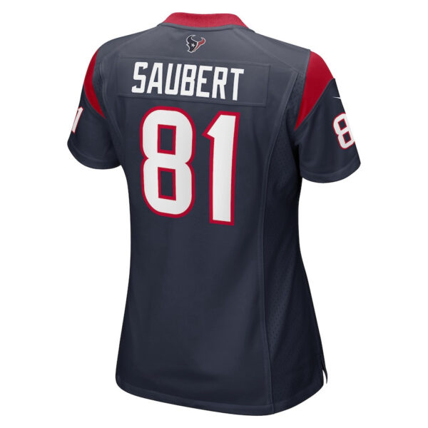 Eric Saubert 81 Houston Texans Women Game Jersey - Navy