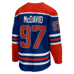 Connor McDavid 97 Edmonton Oilers 2024 Stanley Cup Final Home Breakaway Player Jersey - Royal