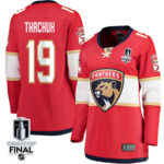 Matthew Tkachuk 19 Florida Panthers 2024 STANLEY CUP Final Women's Home Breakaway Jersey - Red