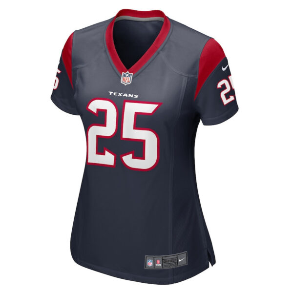 Desmond King 25 Houston Texans Women Game Jersey - Navy