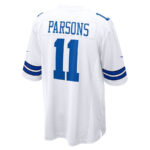 Micah Parsons 11 Dallas Cowboys Men Game Jersey - White