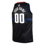 Denver Nuggets 2023/24 City Edition Swingman Custom YOUTH Jersey - Black