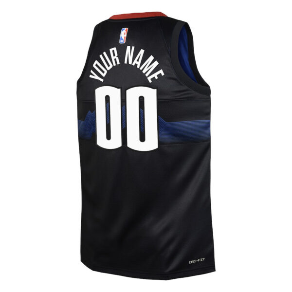 Denver Nuggets 2023/24 City Edition Swingman Custom YOUTH Jersey - Black