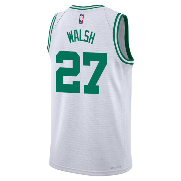 Jordan Walsh 27 Boston Celtics 2024 FINALS CHAMPIONS Swingman Jersey - Association Edition - White