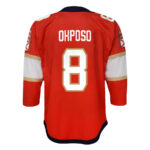 Kyle Okposo 8 Florida Panthers 2024 STANLEY CUP Final Youth Home Breakaway Jersey - Red