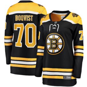 Jesper Boqvist Boston Bruins Fanatics Women's Home Breakaway Player Jersey - Black