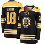 Pavel Zacha Boston Bruins Fanatics Women's Home Breakaway Player Jersey - Black