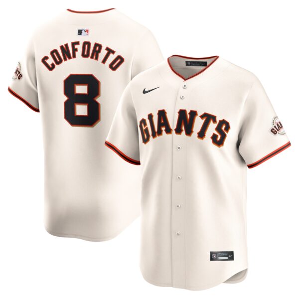 Michael Conforto San Francisco Giants  Home Limited Player Jerseyu00c2u00a0u00e2u20acu201c Cream