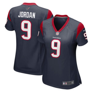 Brevin Jordan 9 Houston Texans Women Game Jersey - Navy