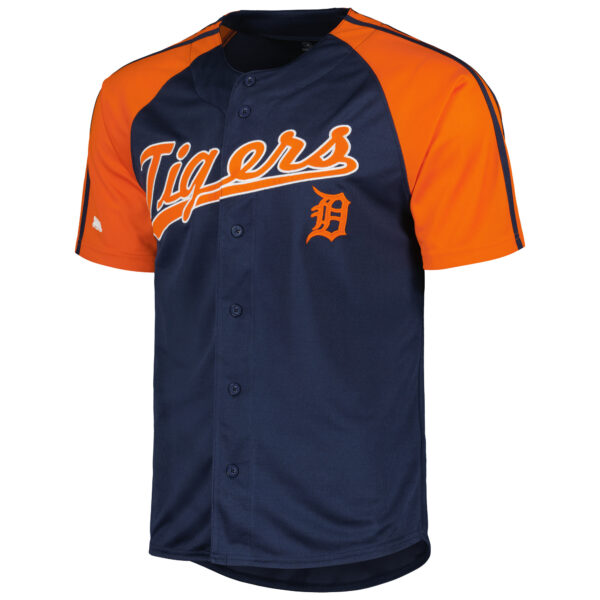 Detroit Tigers Stitches Team Raglan Jersey - Navy