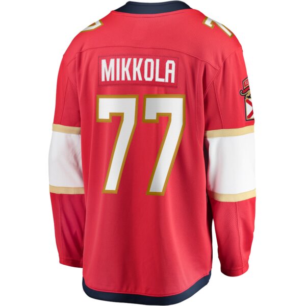 Niko Mikkola Florida Panthers Fanatics  Premier Breakaway Player Jersey - Red