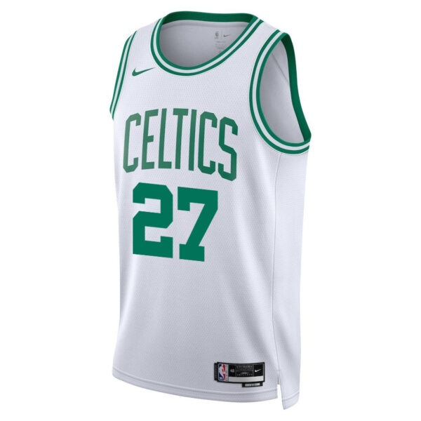 Jordan Walsh 27 Boston Celtics 2024 FINALS PATCH Swingman Jersey - Association Edition - White