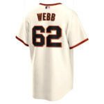 Logan Webb 62 San Francisco Giants Men Jersey - White