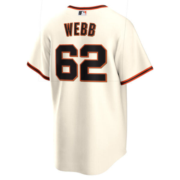 Logan Webb 62 San Francisco Giants Men Jersey - White